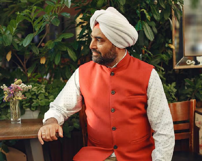 Men's Nehru Jacket Kurta Ensemble